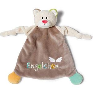 NICI Kattenknuffel ""engel"" 25 x 25 cm - kattenknuffel vanaf 0 maanden - knuffeldier voor baby's en peuters - knuffeldier voor baby's / knuffeldier voor meisjes en jongens - 40035