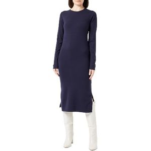 baradello Robe en tricot pour femme, Marine, XS-S