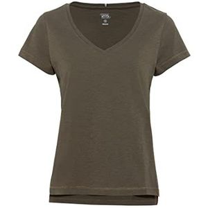 camel active 309629/1t07 T-shirt voor dames, Groen, XS