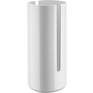 Alessi Birillo PL18 W - container voor toiletpapier van PMMA, wit