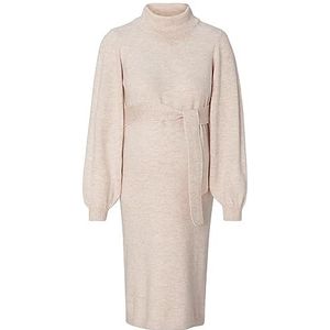 Noppies Mico Knit Dress Ls Damesjurk, Crème