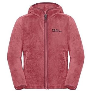 Jack Wolfskin Nepali G Fleecejack voor meisjes, zacht, roze, 128 cm, zacht roze, 128, Zacht roze