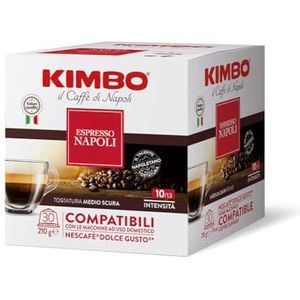 Kimbo Capsules compatibel met Nescafé* - 60 capsules - Espresso Napoli - 2 dozen van 30 capsules