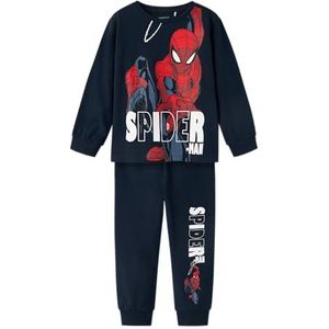 NAME IT Spider-Man nachtkleding voor jongens, Dark Sapphire