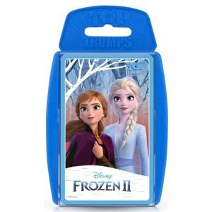 Top Trumps Frozen 2 - Top Trumps gezelschapsspel - speel met je favoriete personages zoals Anna, Elsa, Olaf, Sven en beleef de beste Frozen momenten met je gezin of