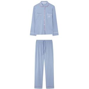 Women'secret Pyjamaset voor dames, lichtblauw, maat XXL, lichtblauw, XXL, Lichtblauw