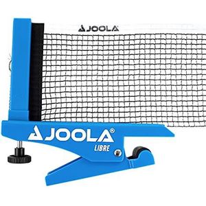 JOOLA Libre Outdoor tafeltennisnet voor vrijetijdssporten, klemtechniek, in hoogte verstelbaar met vastzetschroef