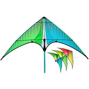 Prism Neutrino Stacker Stunt vlieger, 100 cm, groen