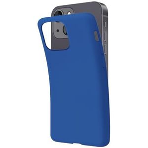 SBS Coque iPhone 13 Mini Bleu Deep Sea Pantone 7685 C Coque Souple Souple Flexible Anti-Rayures Coque Mince et Confortable à Tenir dans votre Poche Housse Compatible Charge Sans Fil