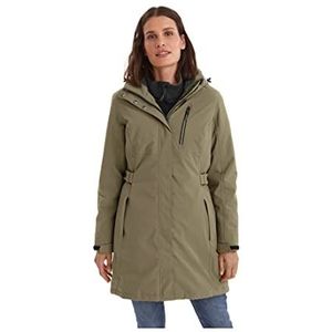 killtec Functionele parka voor dames met capuchon met ritssluiting