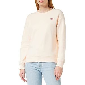 Levi's Dames standaard ronde hals sweatshirt, Scallop Shell