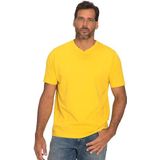 JP 1880 Piquee poloshirt met maat poloshirt voor heren, Geel.