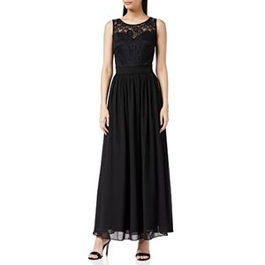 Oliceydress Dames A-lijn lange jurk zwart (zwart) S, Zwart