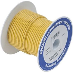 Ancor Marine Grade 107010 primaire kabel en accu, 100 inch, geel