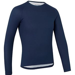 GripGrab Ride Thermo Fietsonderhemd met lange mouwen, 3 stuks, Navyblauw lange mouw