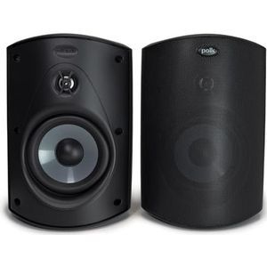 Polk Audio AM6085-A set van twee externe luidsprekers, zwart