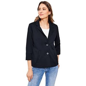 Cecil B211867 damesblazer met 3/4 mouwen, Donkerblauw