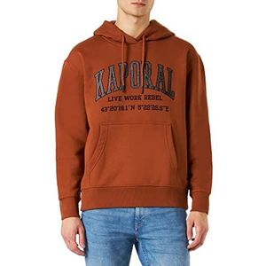 - Sweatshirt voor heren - Benjy - S - Oranje, Koper