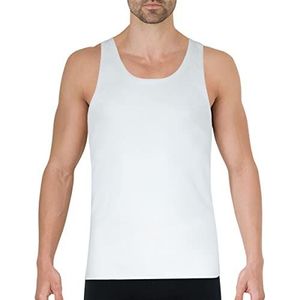 Eminence Pur Coton Tanktop voor heren (1 stuk), Wit.