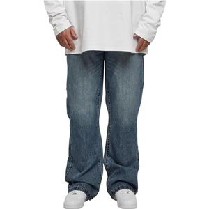 Urban Classics Pantalon en jean évasé pour homme, Sable détruit lavé, 14