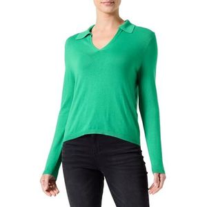 Only Onlhannah Life Ls Polo Neck KNT Noos Pull en Tricot Femme, Green Bee, XXL