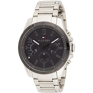 Tommy Hilfiger Multi Dial herenhorloge,, zilver.