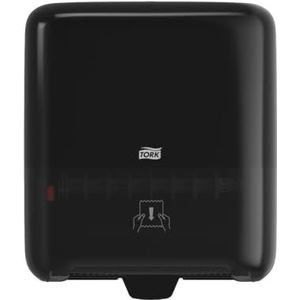 Tork Matic 5510282 handdoekroldispenser, verhoogd ontwerp - H1 papieren handdoekdispenser, handdoekdispenser één voor één met niveau-indicator