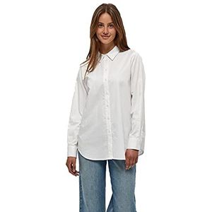 Minus Vaia Oversized overhemd voor dames, 200, wit