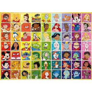 Disney Collage Puzzel (100 XXL Stukjes)