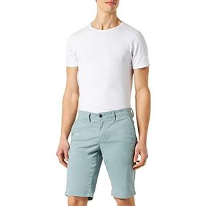 Teddy Smith Robe courte chino légère en sergé pour homme, Vert pierre., 29W