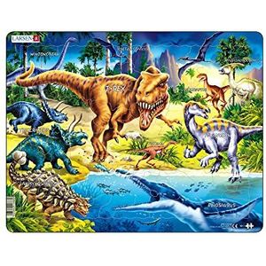 Larsen Legpuzzel Maxi Dinosaurussen 57 Stukjes
