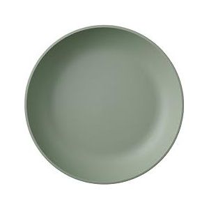 Mepal - Silueta soepbord - Vaatwasmachine- en magnetronbestendig - Kunststof borden - Platte borden - Servies - 21 cm - Nordic sage