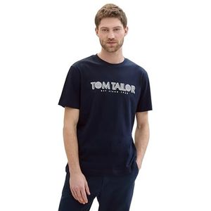 TOM TAILOR T-shirt pour homme, 10668 – Sky Captain Blue., XXL