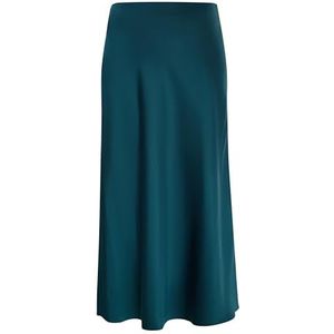 EYOTA Jupe midi pour femme, émeraude, XL