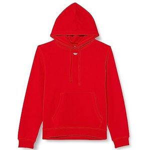 Diesel S-Ginn-Hood-d Sweat-Shirt Sweat-Shirt Unisexe Adulte, Rouge (Chinese Red), M