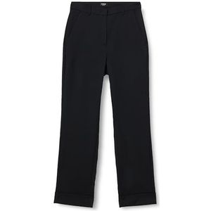 Pinko Pulika Pantalon flanelle pour femme, Z99_Noir Limousine, 36