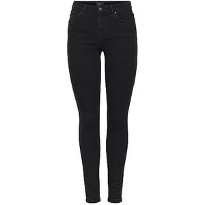 Vero Moda VMJUDE Flex Mr S Jeans VI179 Noos, zwart, XS/30 dames, zwart, XS, zwart.