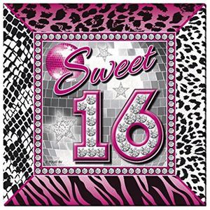 Folat Sweet servetten 16-20 delen, 61152, meerkleurig, kostuums