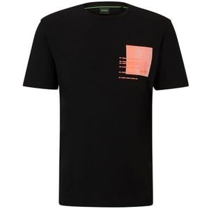 BOSS T-shirt voor heren, ZWART1