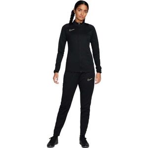 Nike Dames trainingspak W Nk Dry Acd Trk Suit, zwart/metallic goud, FD4120-013, S