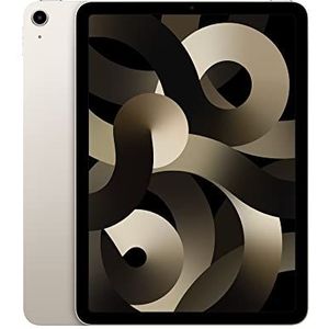 Apple 2022 iPad Air (10,9 inch, WLAN, 256 GB), sterrenlicht (5e generatie)