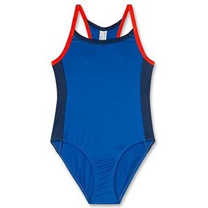 Sanetta badpak meisjes navy 128, marineblauw