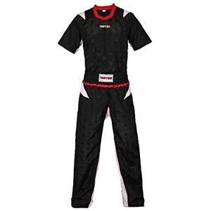 TopTen Kickbox-uniform ""PQ mesh"", Zwart/Wit