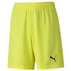 PUMA TeamGOAL 23 Mesh Shorts voor kinderen, neongeel, puma zwart