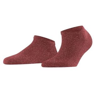 FALKE ClimaWool damessokken, merinowol, lyocell, duurzaam, grijs/zwart, meer elegante kleuren, kort, thermoregulerend, ademend, effen, voor zomer of winter, 1 paar, Rood (Lobster 8862)