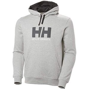 Helly Hansen HH Logo capuchontrui voor heren, grijs.