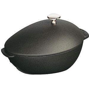 STAUB Gietijzeren gietvorm, Ø 25 cm, 2 l, mat zwart