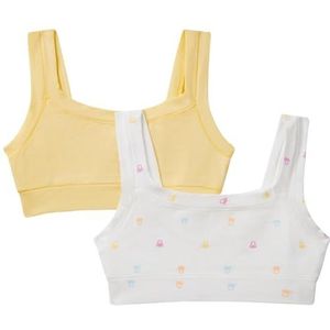 United Colors of Benetton Set 2 beha's 33r00r007 beha voor meisjes, Meerkleurig