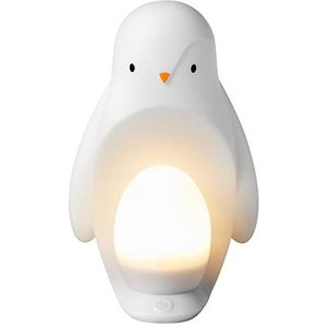 Tommee Tippee Pinguïn 2-in-1 nachtlampje met nomadisch helder eigeluid, instelbare helderheid, stroomvoorziening via USB