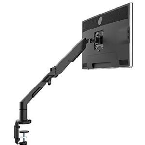 Desq® 1720.01 monitorarm met gasveer | groot bereik van 62 cm | zwart